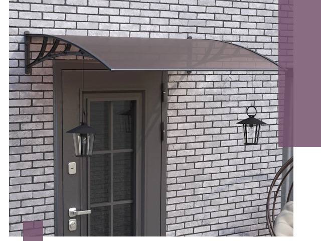 Недорогие козырьки и навесы под ключ в Каменске-Шахтинском