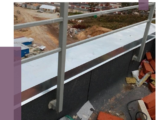 Монтаж парапетов в Каменске-Шахтинском от 4326 руб.  | ПРОЛЁТ-Ксш