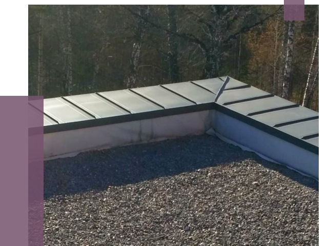 Металлические парапеты в Каменске-Шахтинском от 4326 руб. под ключ | ПРОЛЁТ-Ксш