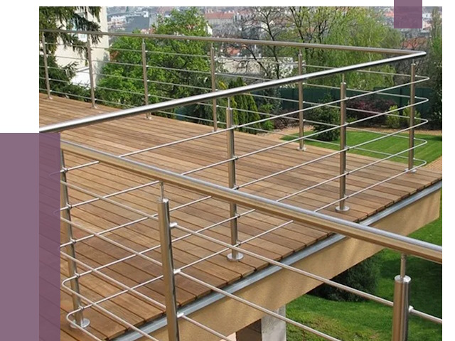 Алюминиевые парапеты в Каменске-Шахтинском под ключ от 7829 руб. 