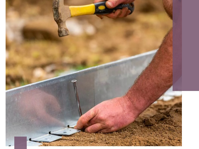 Монтаж металлических бордюров в Каменске-Шахтинском быстро и качественно