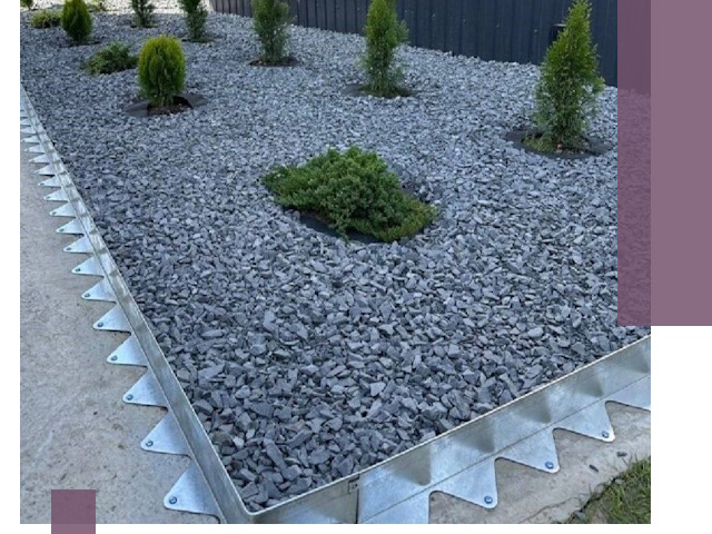 Оцинкованные металлические бордюры под заказ в Каменске-Шахтинском