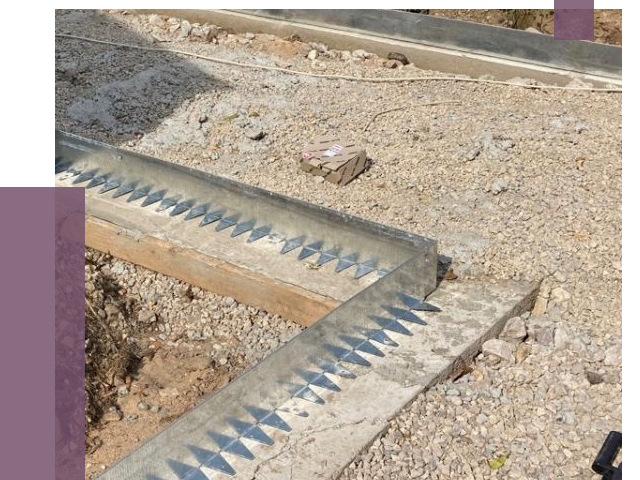 Нержавеющие бордюры в Каменске-Шахтинском от 4841 руб. под ключ | ПРОЛЁТ-Ксш