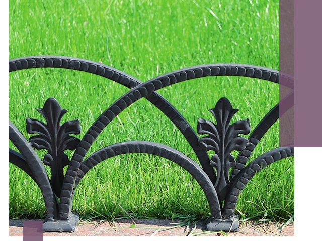 Декоративные металлические бордюры под ключ в Каменске-Шахтинском