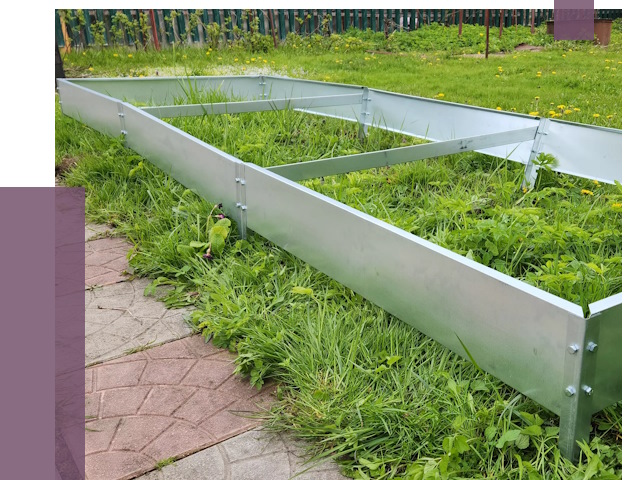 Металлические бордюры для грядок в Каменске-Шахтинском от 1803 руб. 