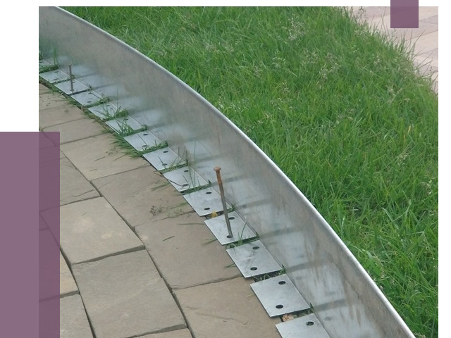 Металлические бордюры для тротуаров в Каменске-Шахтинском от 8756 руб.