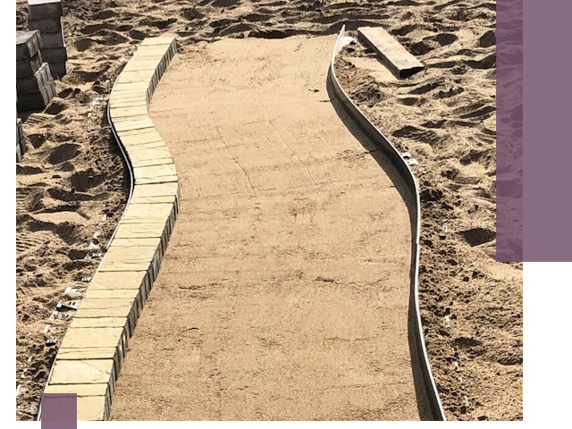 Металлические бордюры для тротуаров в Каменске-Шахтинском — прочные и долговечные