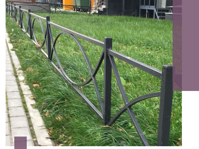 Газонные ограждения из металла в Каменске-Шахтинском — монтаж и продажа