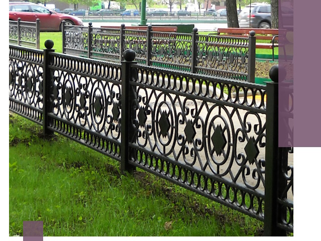 Секционные газонные ограждения под ключ в Каменске-Шахтинском