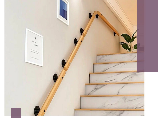 Поручни металлические и деревянные под ключ в Каменске-Шахтинском