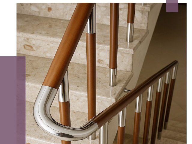 Монтаж поручней в Каменске-Шахтинском от 9786 руб. монтаж под ключ | ПРОЛЁТ-Ксш