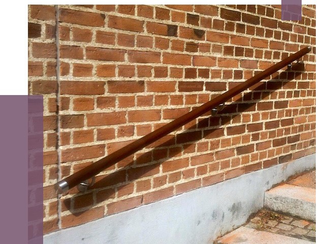 Изготовление пристенных поручней в Каменске-Шахтинском от 4481 руб. — ПРОЛЁТ-Ксш