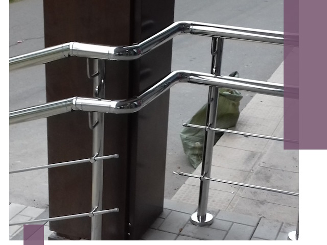 Монтаж поручней из нержавеющей стали в Каменске-Шахтинском качественно и быстро